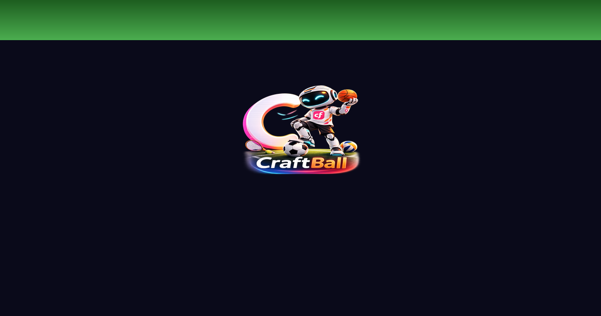 CraftBall Landing Page